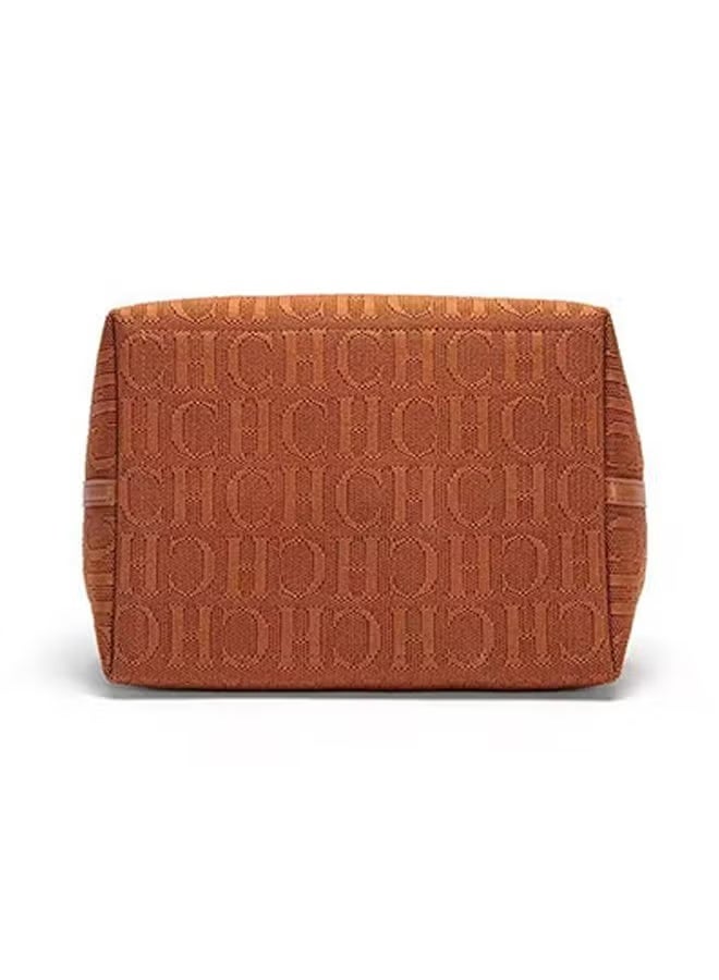 Chchmu CHCH New Fashionable Design Women's Large-capacity Tote Bag Brown - Image 3